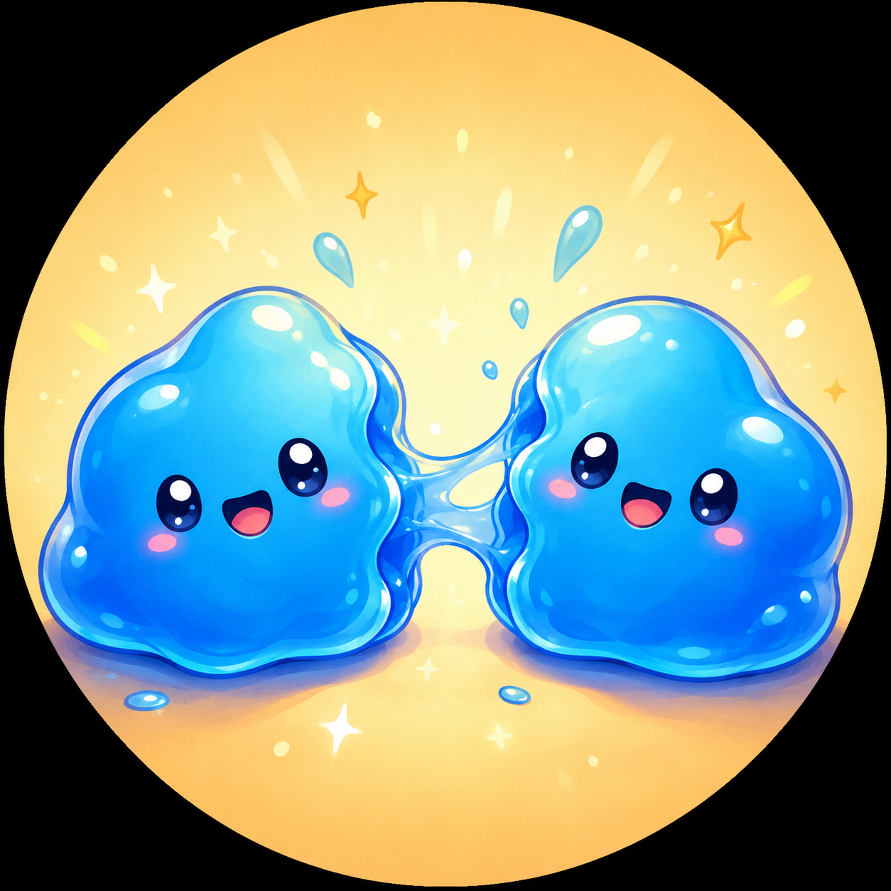 Blue slime avatar